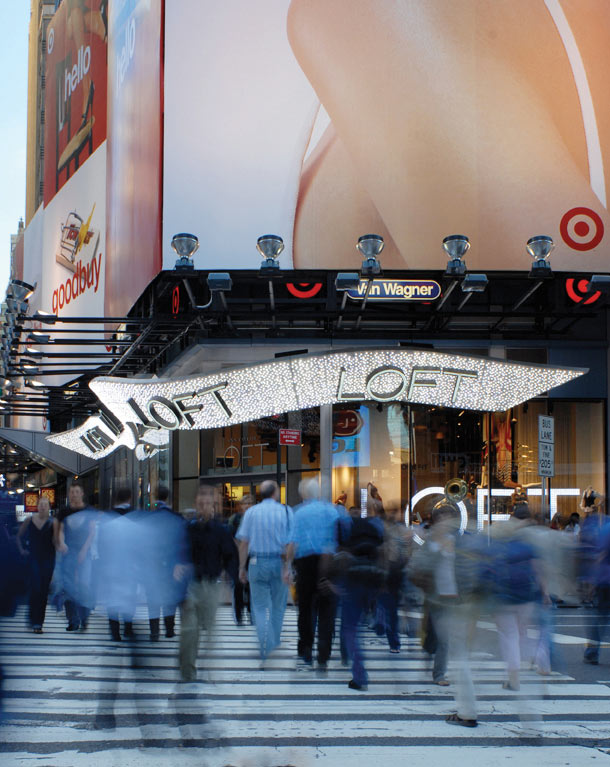 Ann Taylor Loft NYC Signage