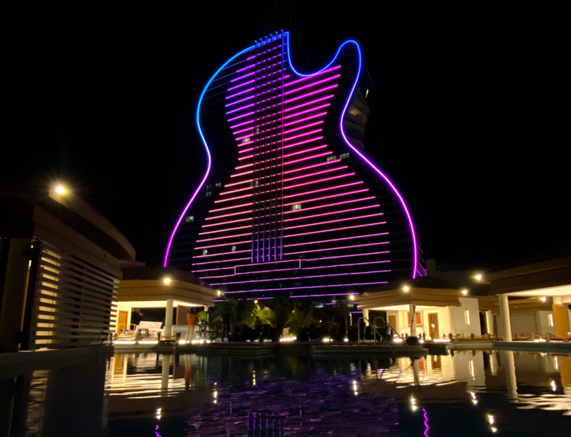 Seminole Hard Rock Guitar Hotel