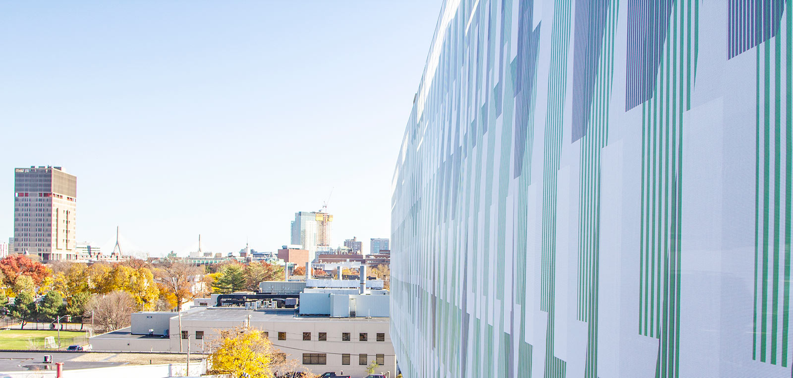 Kendall Square Garage Scrim