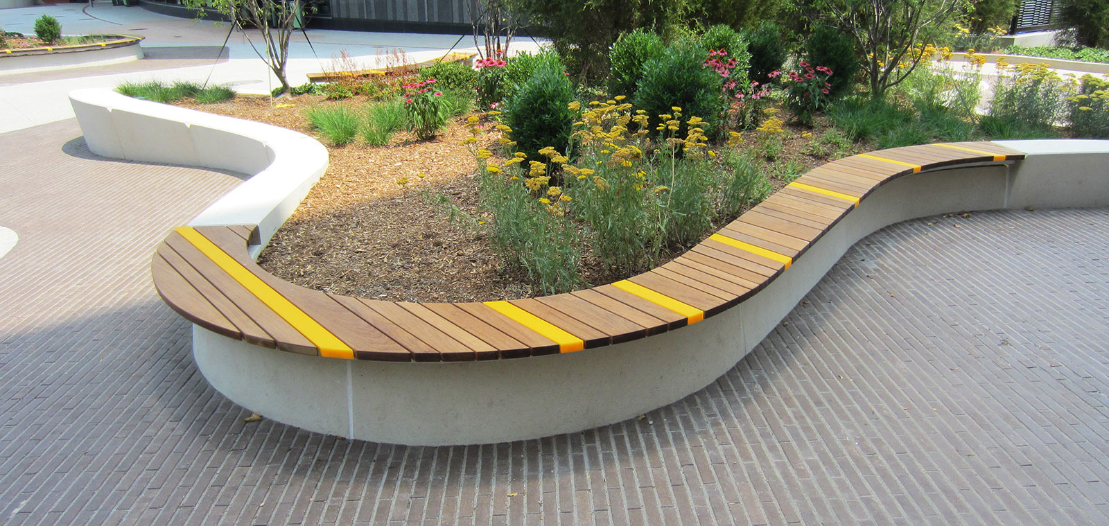 MassArt Exterior Illuminated Benches