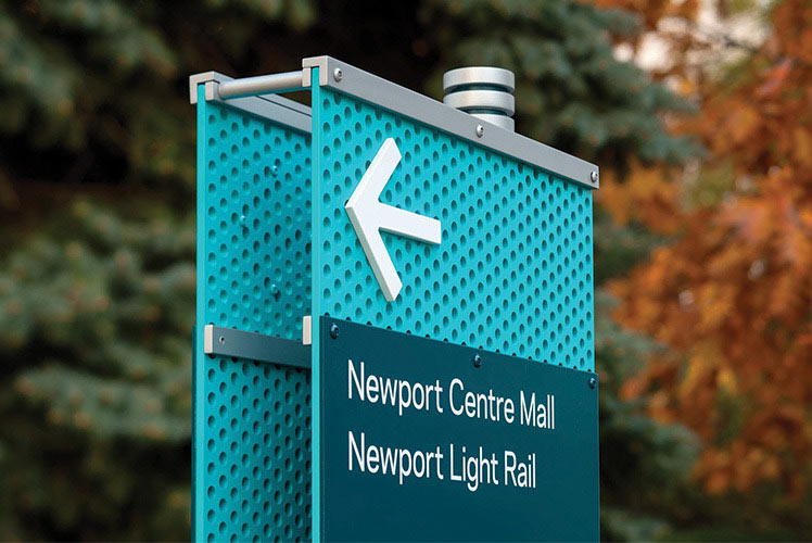 Newport Community Wayfinding Signage