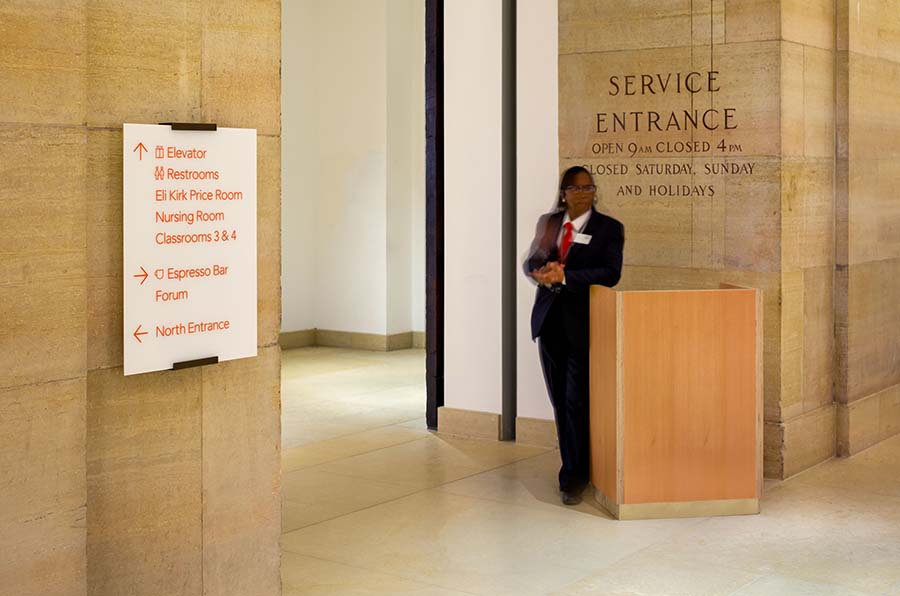 Philadelphia Museum of Art Wayfinding Signage