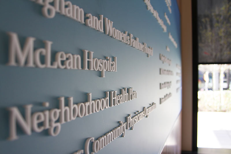 Partners Healthcare Signage