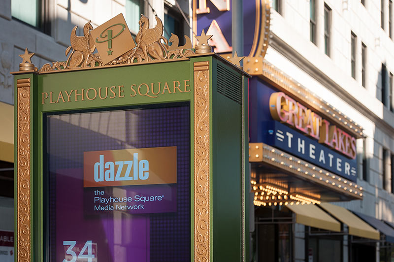 Playhouse Square Streetscape Kiosk