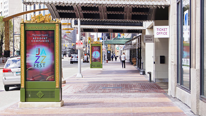 Playhouse Square Digital Kiosks