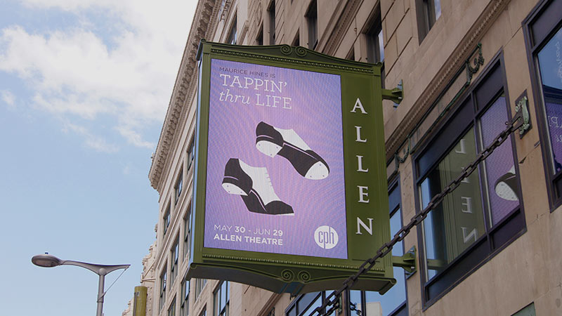 Playhouse Square Digital Blade Sign