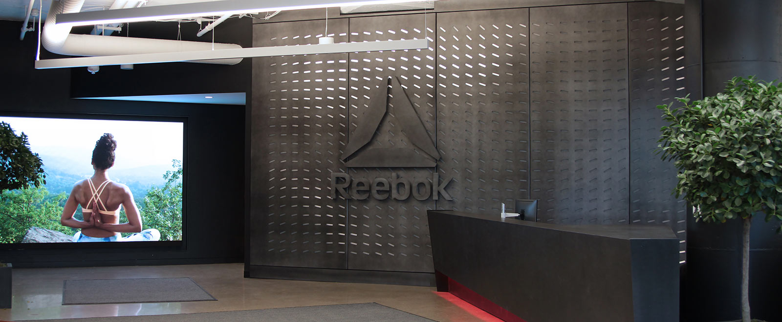 Reebok HQ Digital Wall