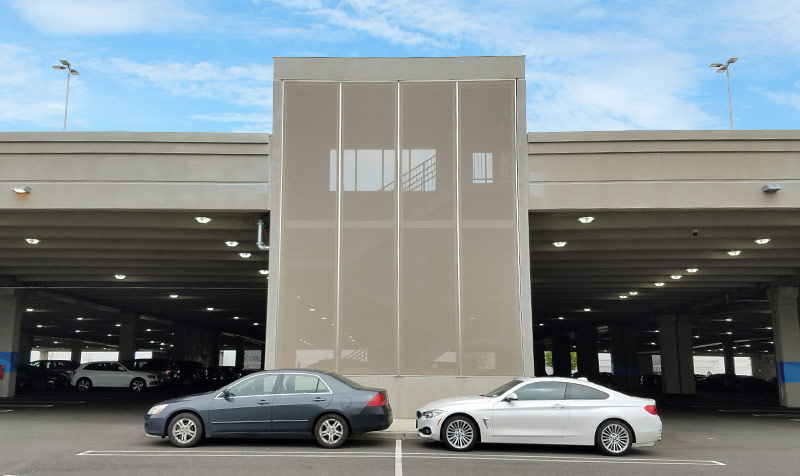 Roosevelt Field Mall Parking Scrim