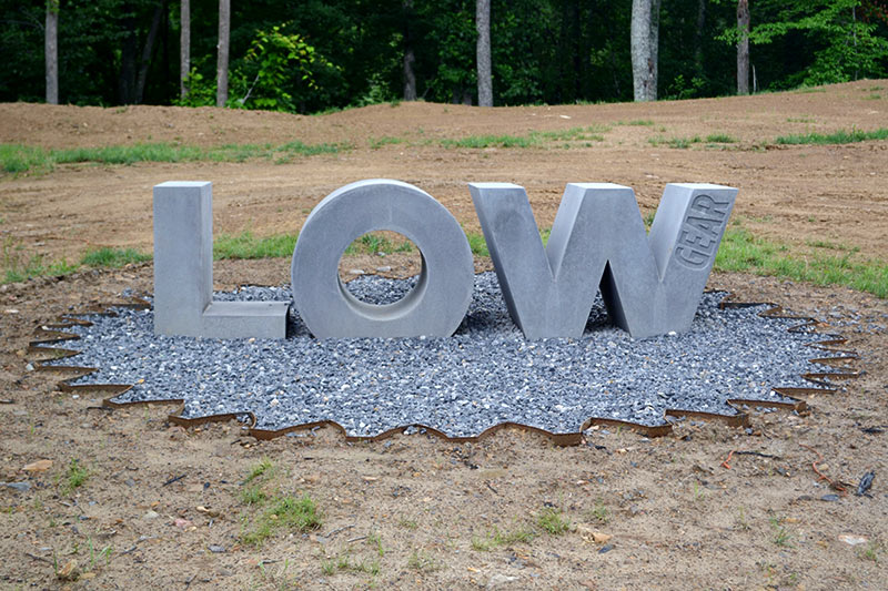 Summit Bechtel Reserve Concrete Signage