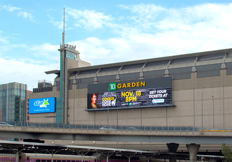 TD Garden Digital Board