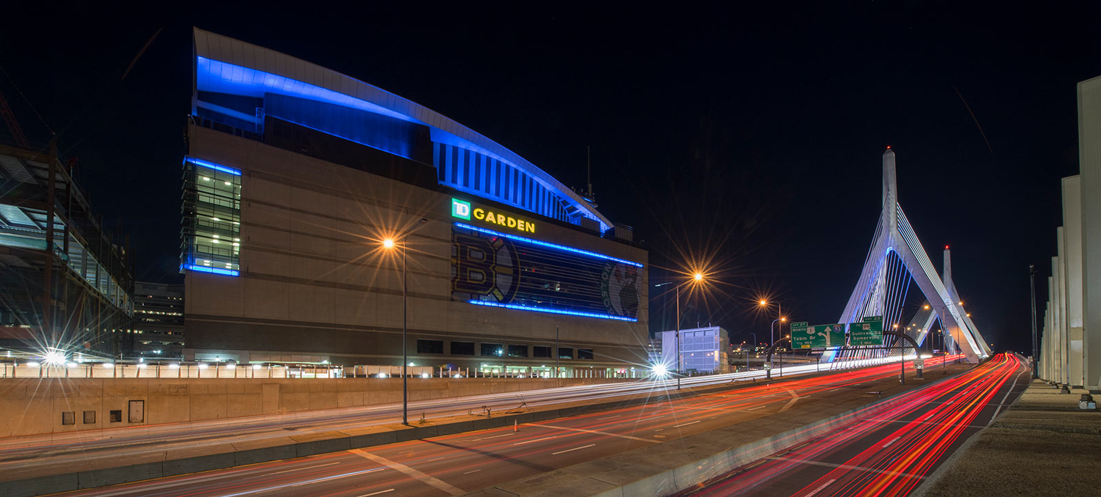 TD Garden Signage