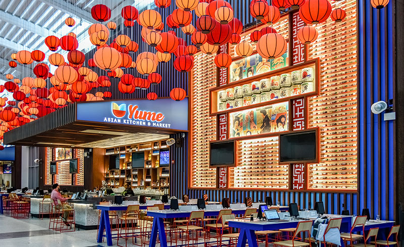 Yume Airport Restaurant Fabricator